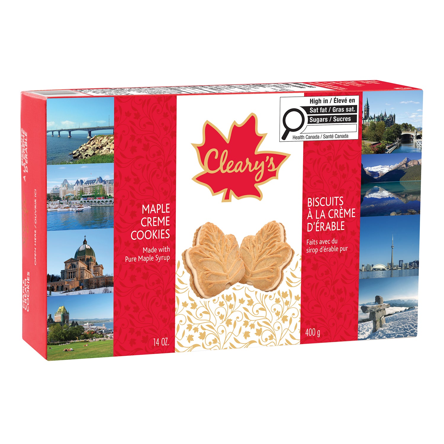 Cleary's Maple Cookies 400g